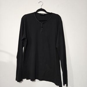 Black Henley Shirt